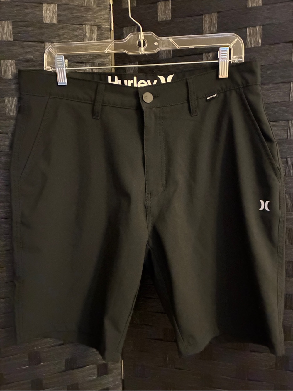 Hurley Black Men's Hybrid Performance Shorts
